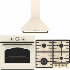 Gorenje BOS67372CLI + GW642CLI + WHC63CLI Εντοιχιζόμενο Σετ Οικιακών Συσκευών